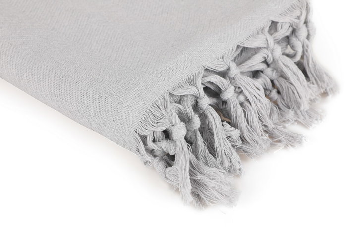 L'essentiel linge de maison Funda de Sofá Asya Light Grey 115 x 200 cm